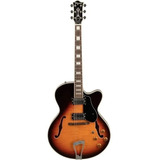 Guitarra Tagima Jazz 1900 Semi Acustica Sunburst Com Case
