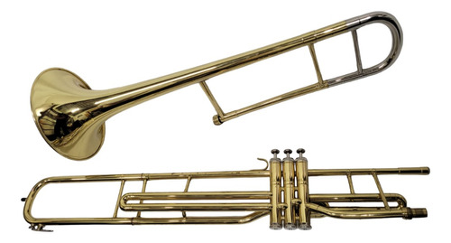 Trombone Weril F670 Em Sí Bemol Longo