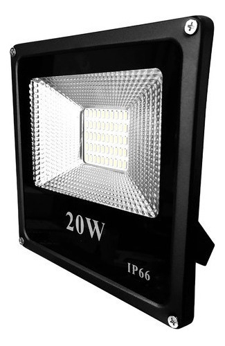 Reflector Led 20w Exterior Alta Potencia Multiled Ip66 Frio