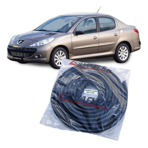 Burlete Para Baul (x1) Peugeot 207 4p Compact 2008 Al 2016