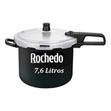 Panela De Pressão Rochedo Turbo 7.6 Litros Melhor Que Clock