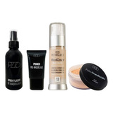 Set De Maquillaje Petrizzio Rostro Perfecto