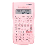 Calculadora Científica 82ms 240 Funções Com Capa Rosa