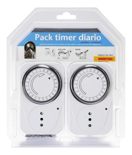 Pack Timer Diario House Safe