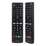 Controle Universal Compatível Com Smart Tv LG Netflix Prime