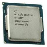 Processador Gamer Intel Core I3-6100t Cm8066201927102  De 2 Núcleos E  3.2ghz De Frequência Com Gráfica Integrada