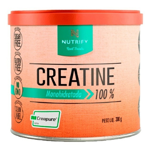 Creatina 100% Creapure Monoidratada - Nutrify 300g          
