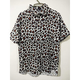 Camisa De Botão Oncinha - Animal Print