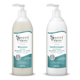 Kit Shampoo E Condicionador Pele Sensível 500ml-sweet Friend Fragrância Suave Tom De Pelagem Recomendado Todas