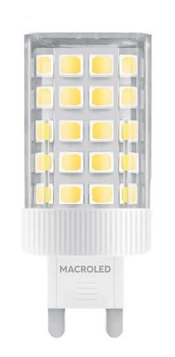 Bipin G9 Led 9w Luz Fría 6,4cm 74 Leds Macroled