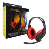 Fone Headset Game Bright 0206 Super Bass Haste P2 Office