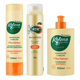 Kit Kolene  Shampoo+cond+creme Pentear