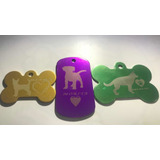 Placas De Identificación Para Mascotas Id Personalizadas