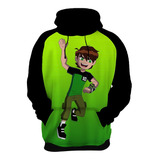 Blusa De Frio Moletom Ben 10 Desenho Animado Filmes Hd 03