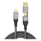 Phixero Cable Usb 4 Compatible Con Cable Thunderbolt 4 [5 Pi