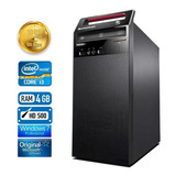 Desktop Lenovo Thinkcentre E73 Intel Core I3 4gb 500gb W7