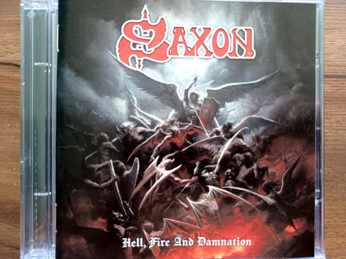 Cd Saxon - Hell Fire And Damnation (2023) Importado Acrílico