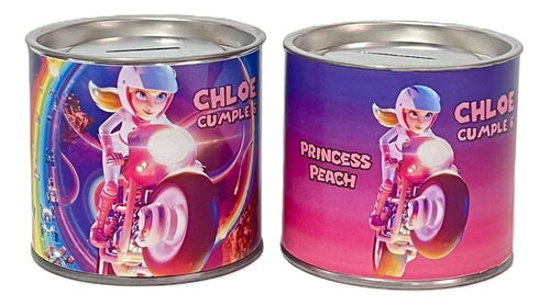 Alcancías Souvenir Personalizadas X 10 Peach Mario Movie