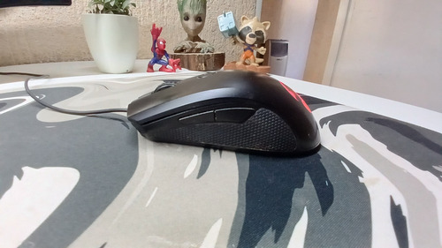 Mouse Gamer Genius M8-610 Negro Iluminación Roja