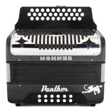 Acordeon Hohner Botones Panther Ii Fa-si-mib Negro A4840s Ms