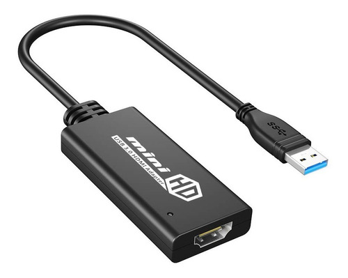 Adaptador Usb A Hdmi Video Mirror Para Windows De Pc A Tv