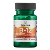 Vitamina B12 5000 Mcg, 60 Tabs, Pack De 2 Frasc Envío Gratis