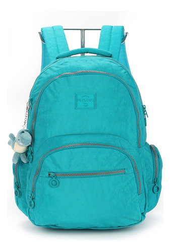 Mochila Escolar Up4you Divisão Notebook Luxcel Verde - 7156