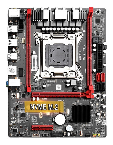 Placa Mãe Gamer X79 Lga 2011 P/ Xeon E5 2x Ddr3 Até 64gb M