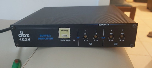 Dbx 1024 Amplificador De Buffer