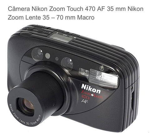Câmera Nikon Zoom Touch 170