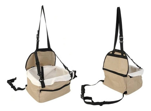 Bolso Canasto Asiento Auto Mascotas Perro Gato