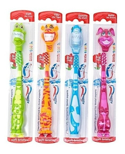 Aquafresh Cepillo Dental Little Teeth 3-5 Años