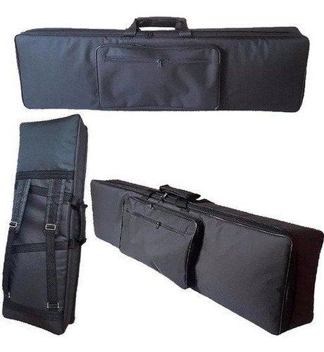 Capa Bag Para Teclado Roland Fantom 07 Master Luxo Preto