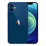  iPhone 12 128gb Azul - Usado Con Cargador Incluido 