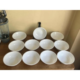 11 Grandes Compoteras Corelle By Corning.made In Usa.opalina