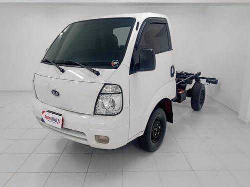 KIA BONGO K 2500 HD DIESEL 2011 BRANCO NO CHASSI PARA BAÚ