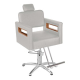 Cadeira Barbeiro Toscana Prime Fixa Branco - Pentapé