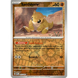 Sandshrew Reverse Holo 151  Pokémon Tcg+10 Cartas