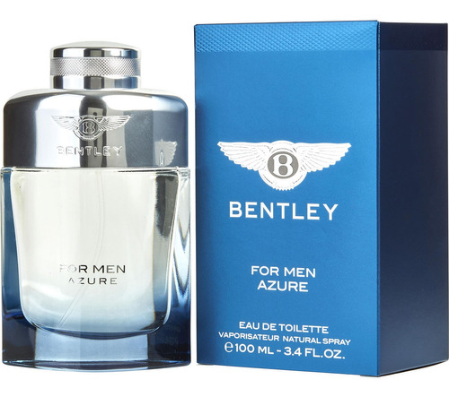 Aerosol Azure Edt De Bentley Para Hombre, 3.4 Onzas