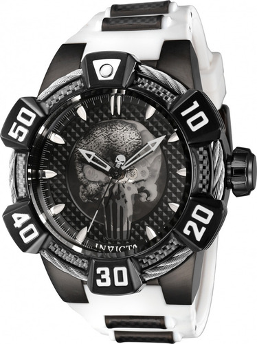 Invicta 41016 Marvel Punisher Vingador Automatico Ed Ltda 