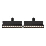 Leonlite Cabezales De Riel Led Regulables De 24 W, Para Riel