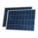 Oferta Pack X2 Panel Solar 90w Policristalino Enertik Cuotas