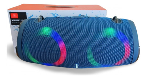 Caixa De Som Bluetooth Xtreme 3 50w À Prova D'água Azul