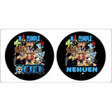 Stickers Etiqueta Personalizada Candy Cumples One Piece 
