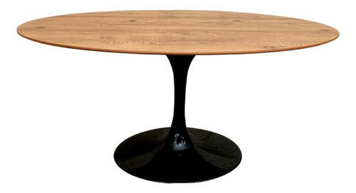 Mesa Jantar Tulipa Saarinen Oval 120x 60 Cm Madeira