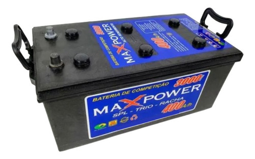 Bateria Max Power 400ah Alto Desempenho Estacionaria