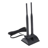 2.4ghz 5ghz Wifi 6dbi Rp-sma Antena For Wifi Extender