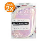 Pack 2 Cepillos De Pelo Tangle Teezer Compact Styler