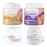 Kit Creme Corporal Feminino Mulher Seio Bumbum Pernas Joelho