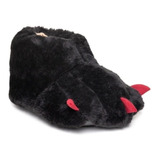 Pantufas Pata De Bicho  Preta